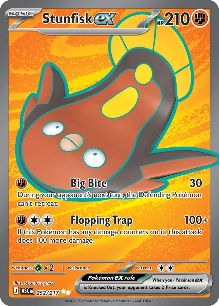 Stunfisk ex card image