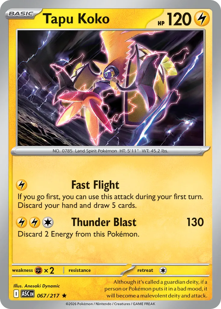 Tapu Koko card image