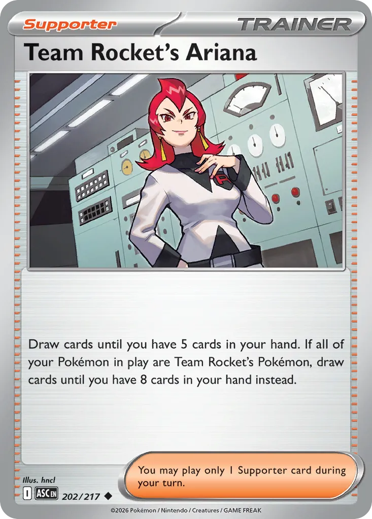 Team Rocket's Ariana card image