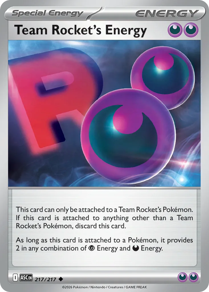 Team Rocket's Energy card image
