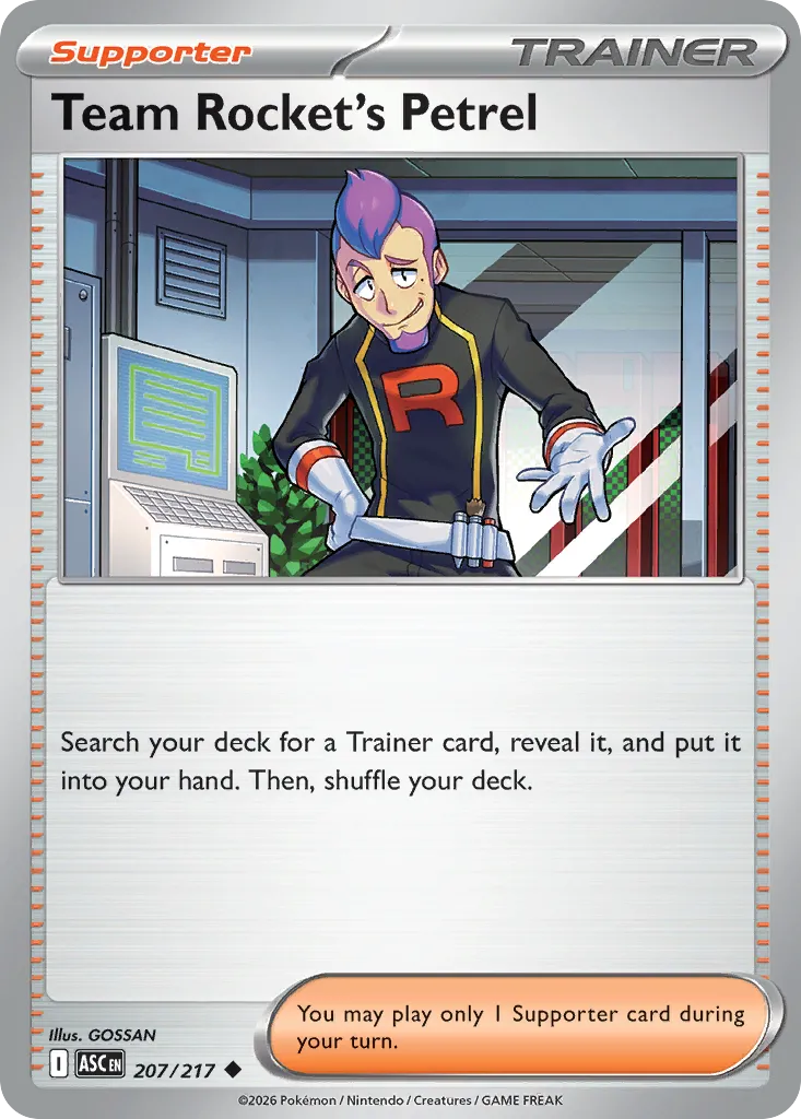 Team Rocket's Petrel card image
