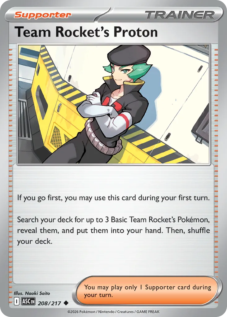 Team Rocket's Proton card image