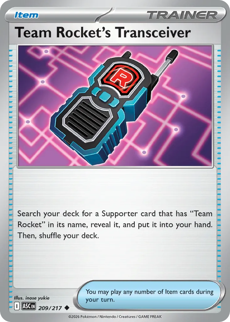 Team Rocket's Transceiver card image