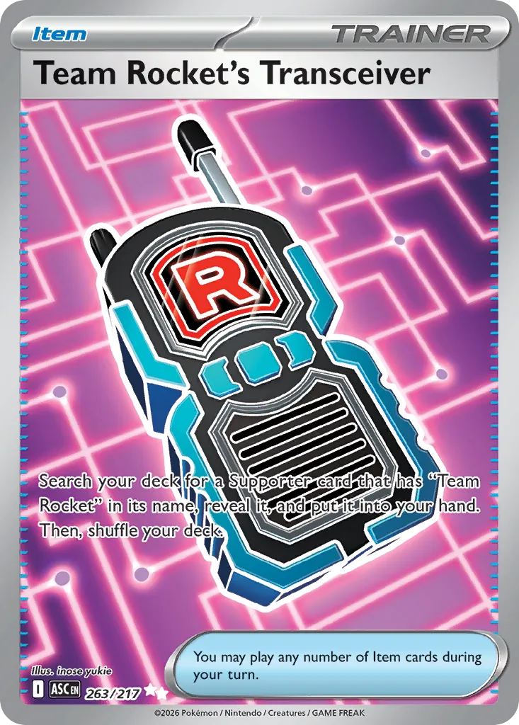 Team Rocket's Transceiver card image