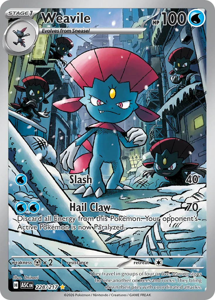 Weavile card image