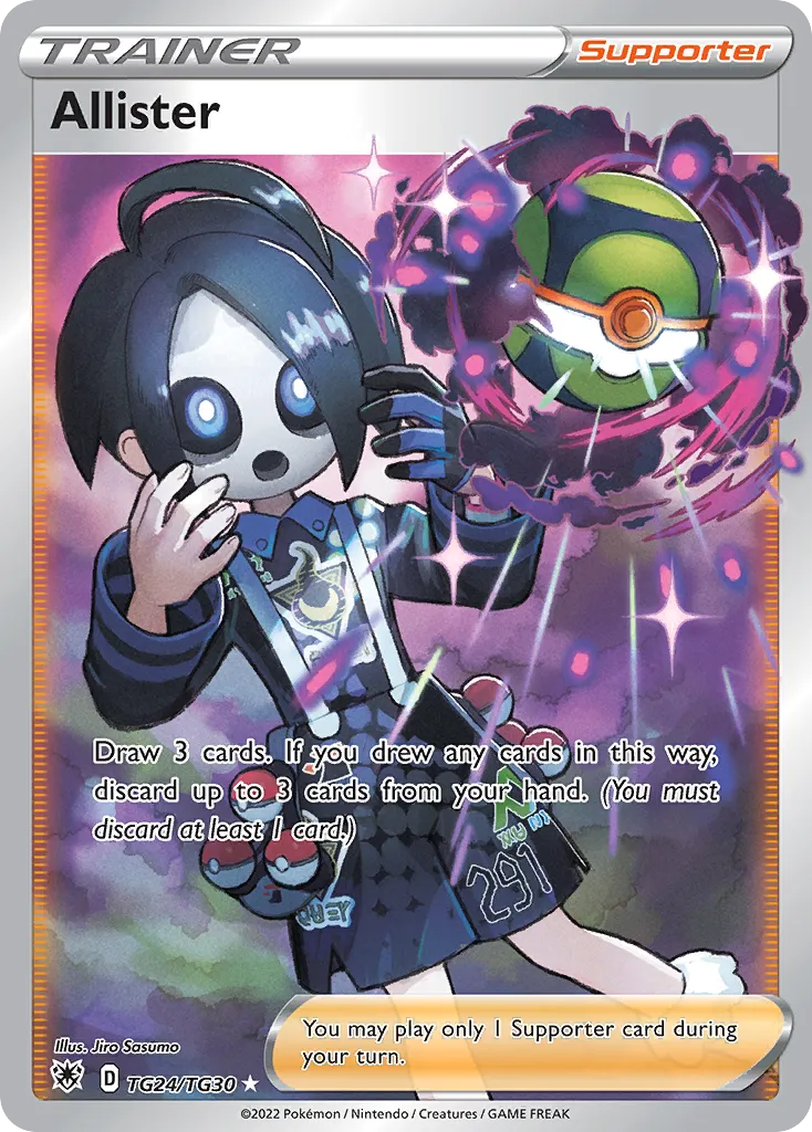 Allister card image