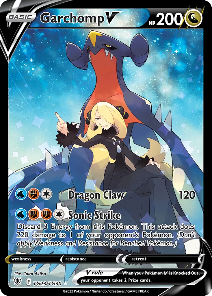Garchomp V #TG23 card image