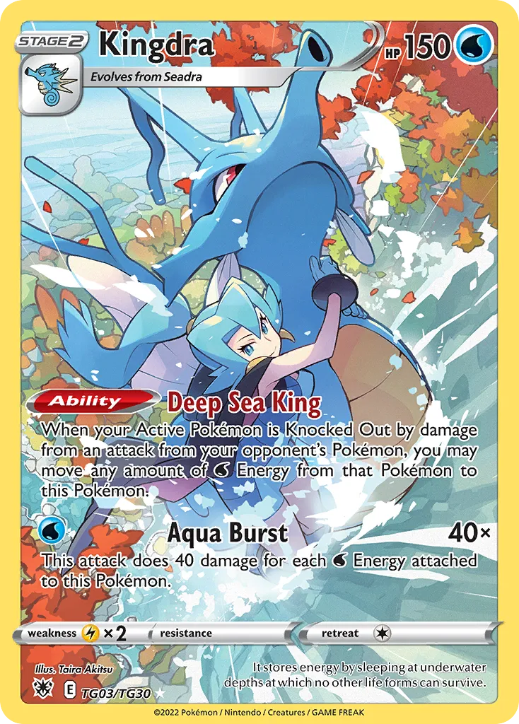 Kingdra #TG03 card image