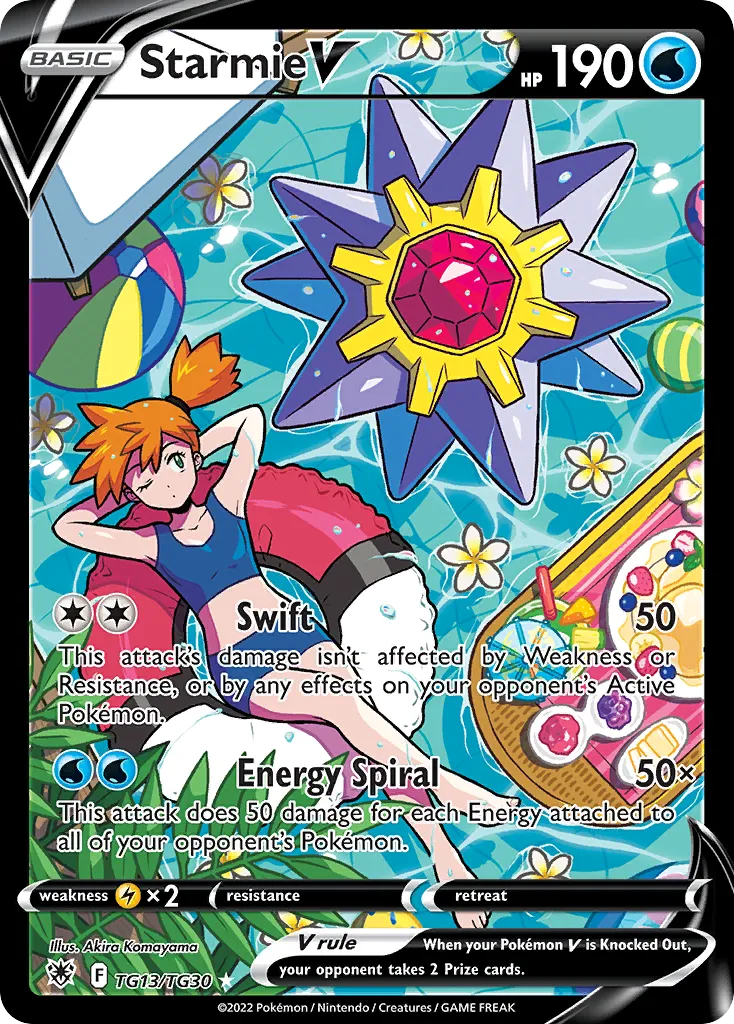 Starmie V #TG13 card image