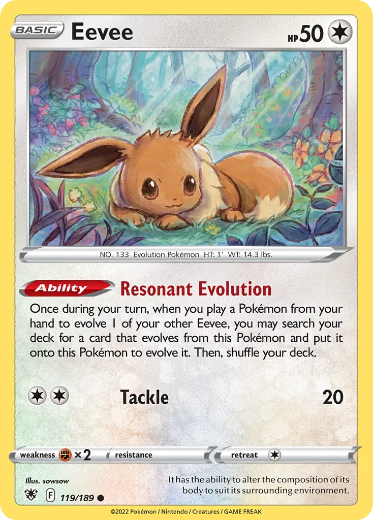 Eevee card image