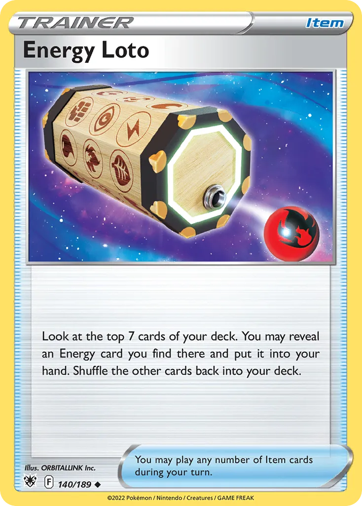 Energy Loto card image