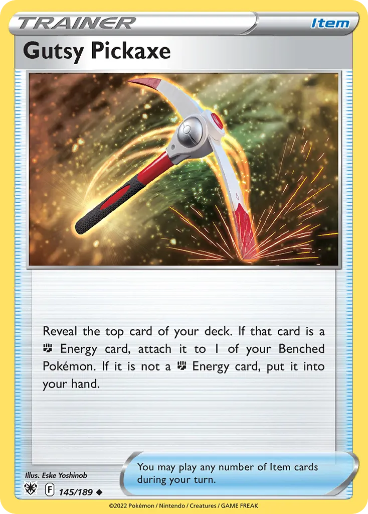 Gutsy Pickaxe card image