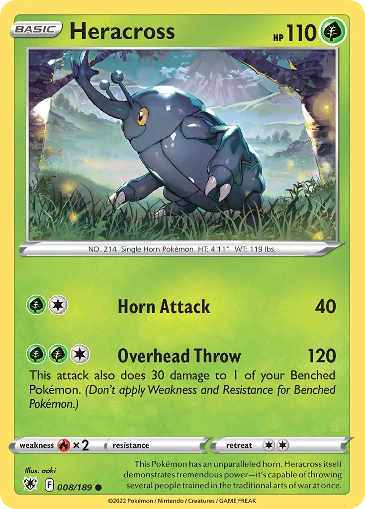 Heracross card image
