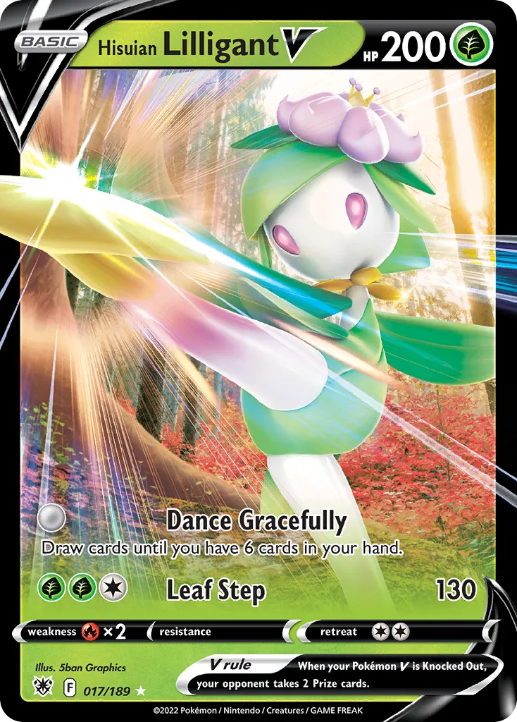 Hisuian Lilligant V card image