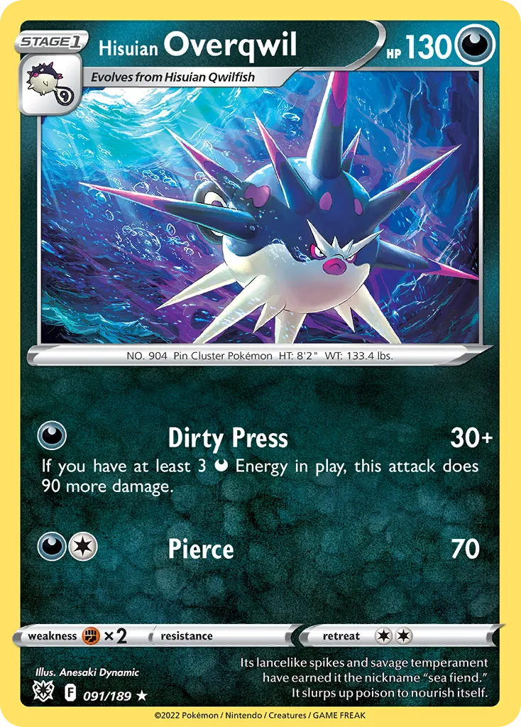 Hisuian Overqwil card image
