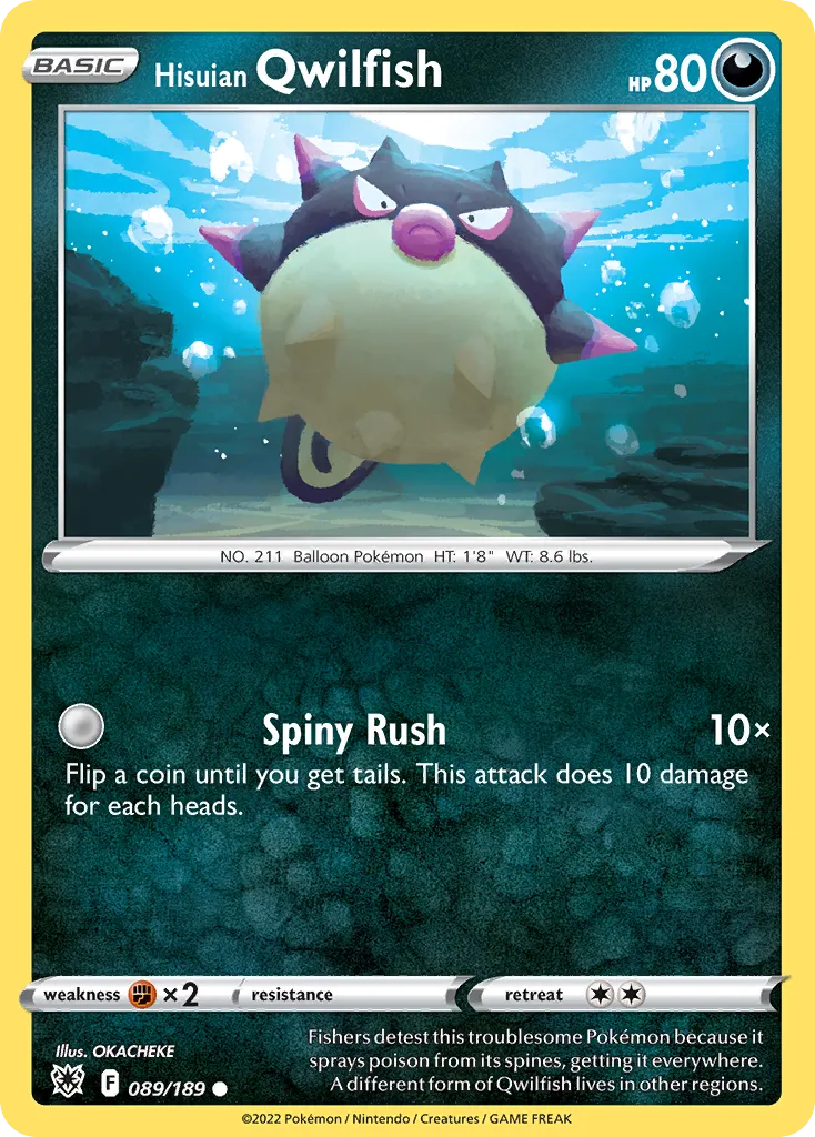 Hisuian Qwilfish card image