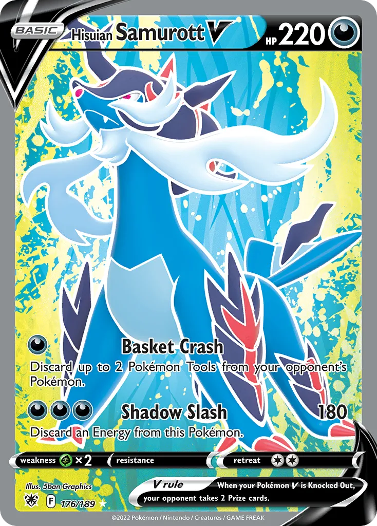 Hisuian Samurott V card image