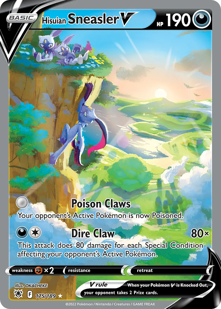 Hisuian Sneasler V #175 card image