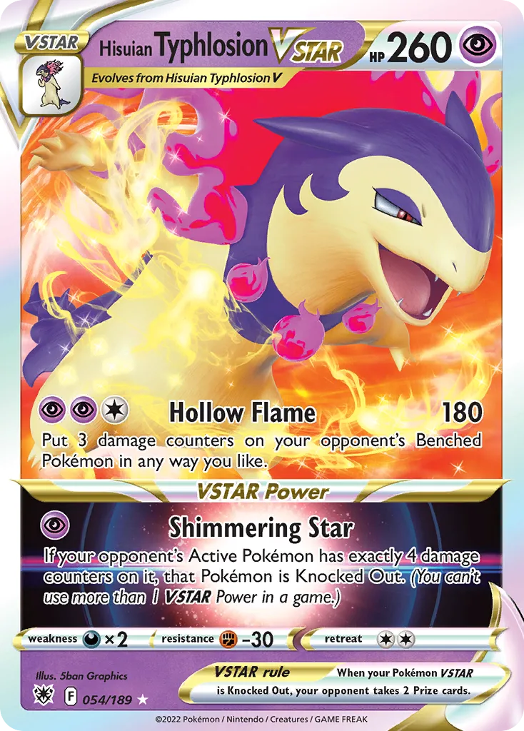 Hisuian Typhlosion VSTAR card image