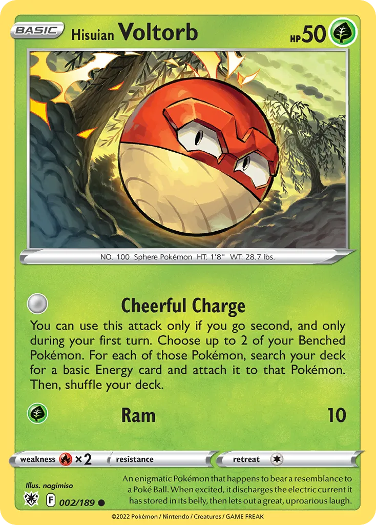 Hisuian Voltorb card image