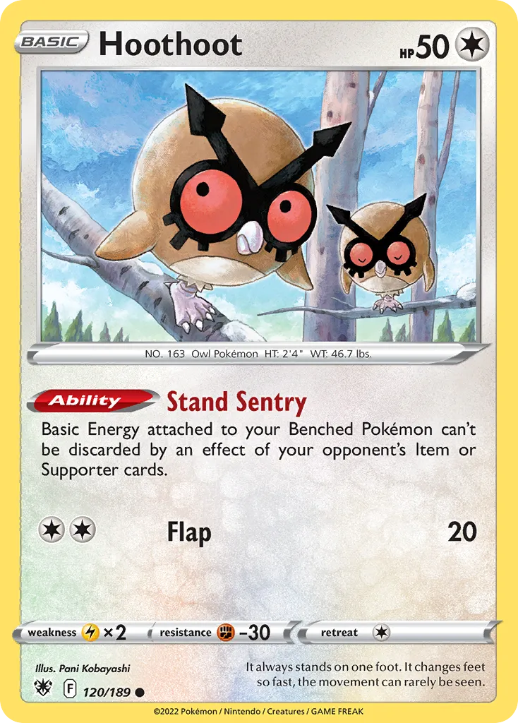 Hoothoot card image