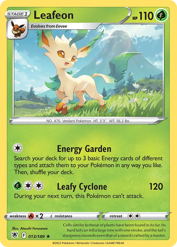 Leafeon card image