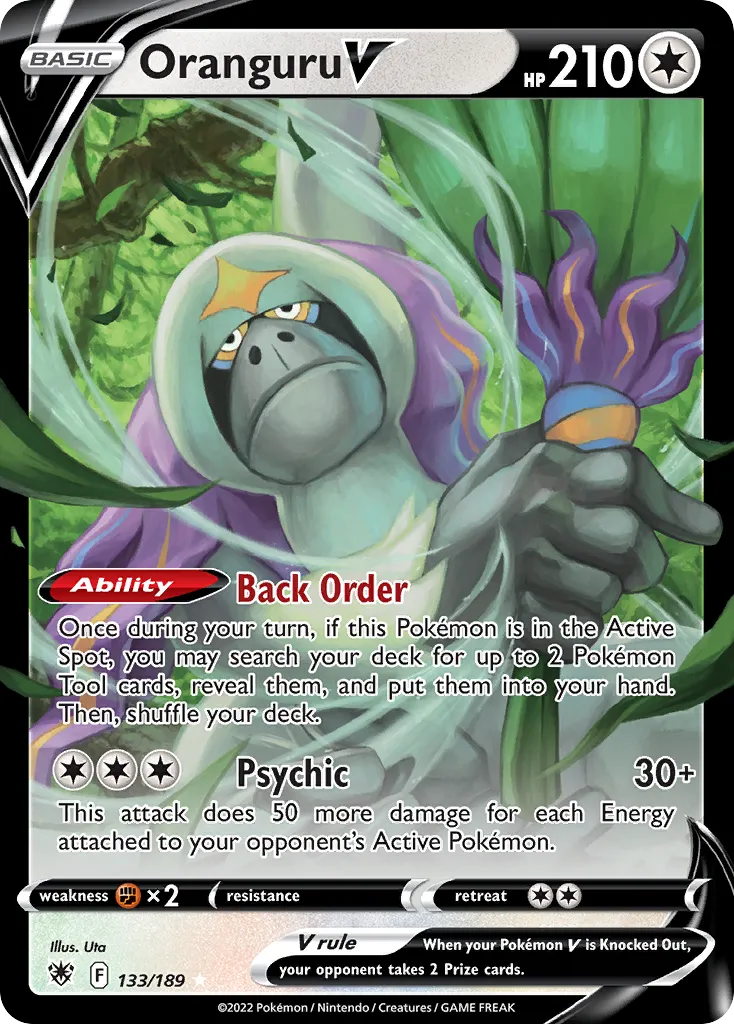 Oranguru V Astral Radiance #133 card image