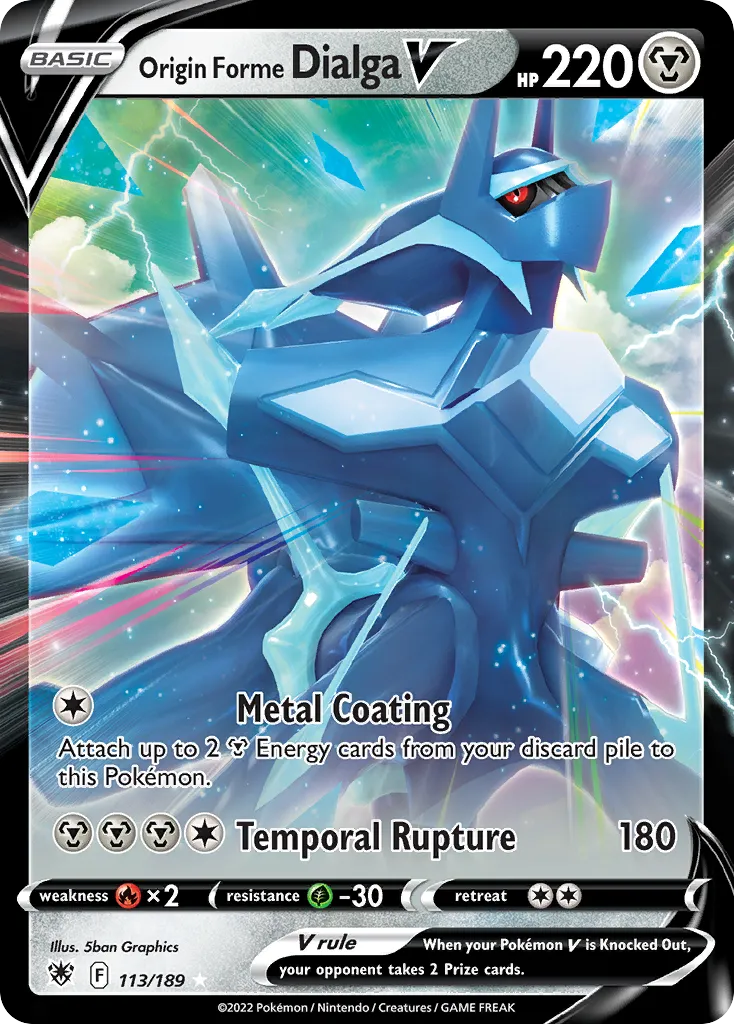 Origin Forme Dialga V card image
