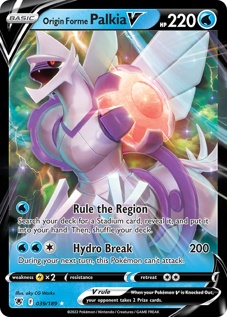 Origin Forme Palkia V card image