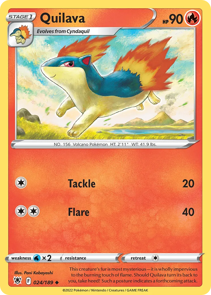 Quilava card image