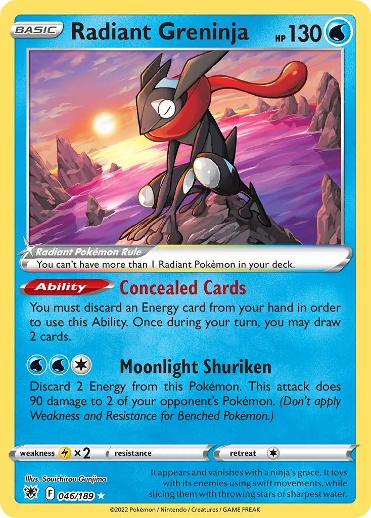 Radiant Greninja card image