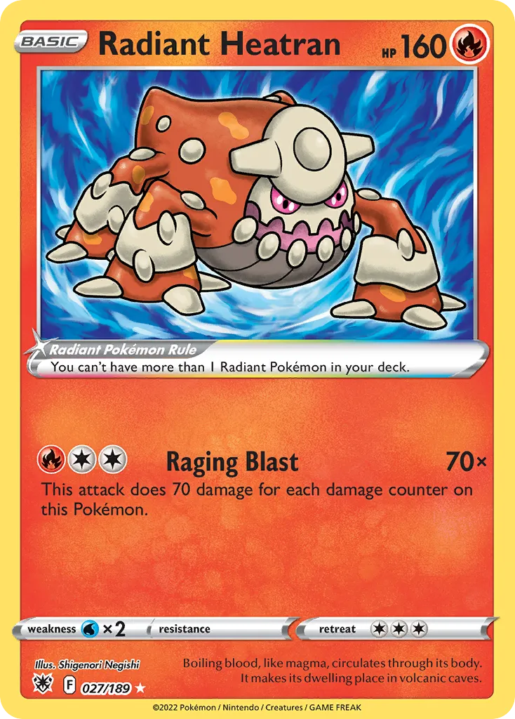 Radiant Heatran card image