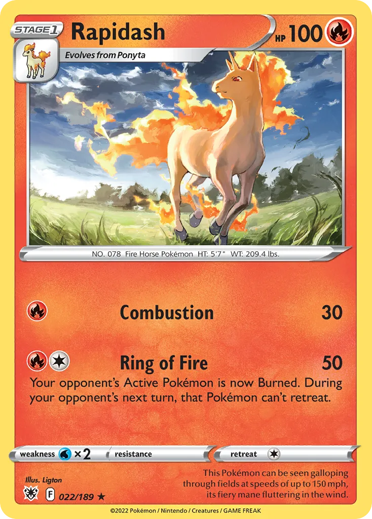 Rapidash card image