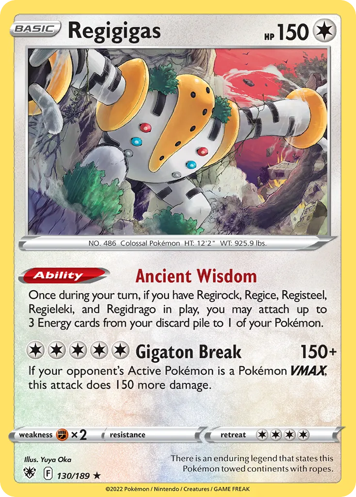 Regigigas card image
