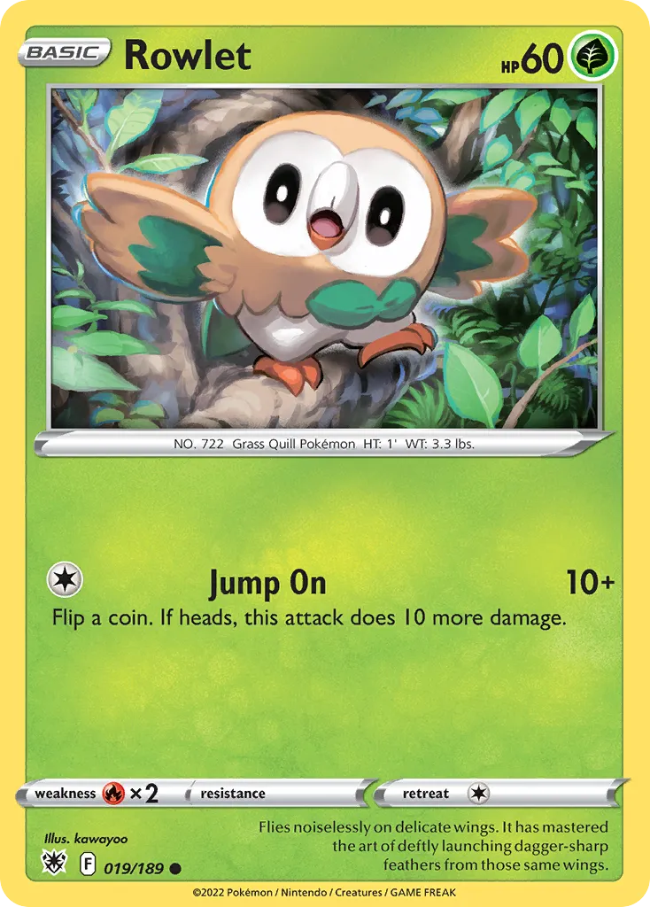 Rowlet card image