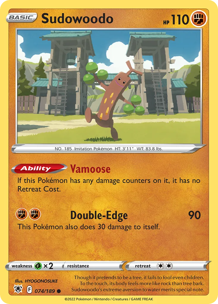 Sudowoodo card image
