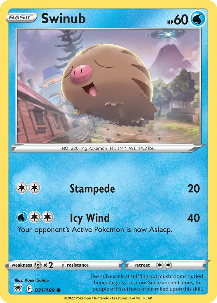 Swinub card image