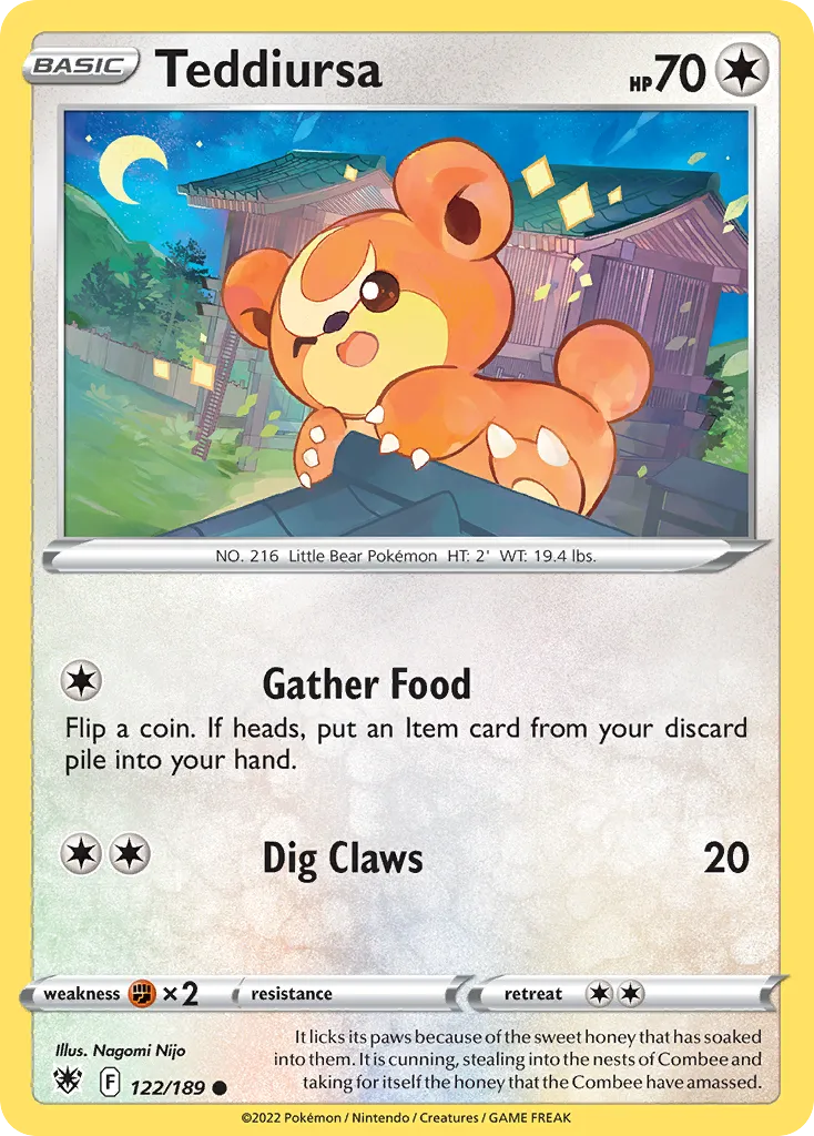 Teddiursa card image