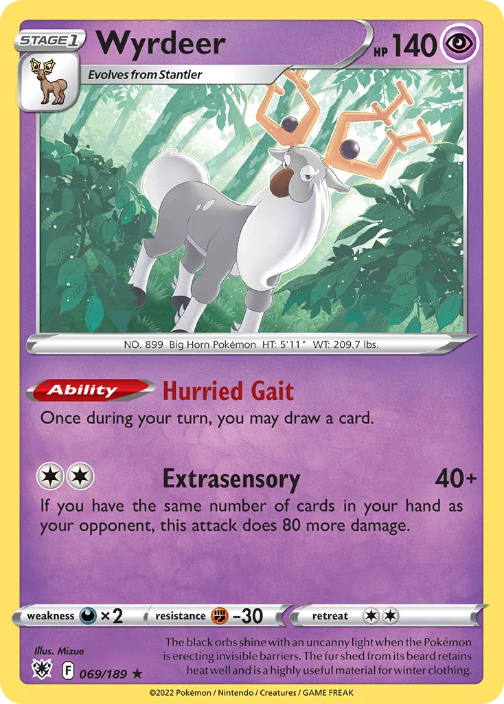 Wyrdeer card image