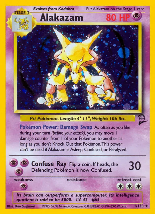 Alakazam #1 card image