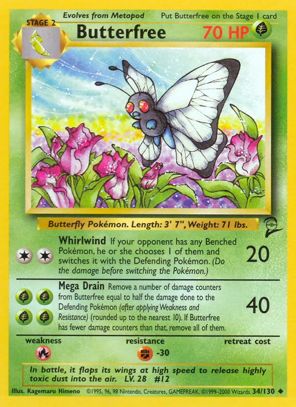 Butterfree card image