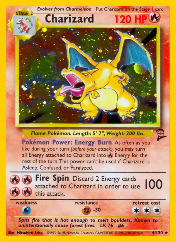 Charizard #4 card image