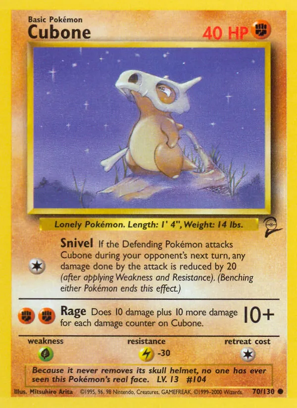 Cubone card image