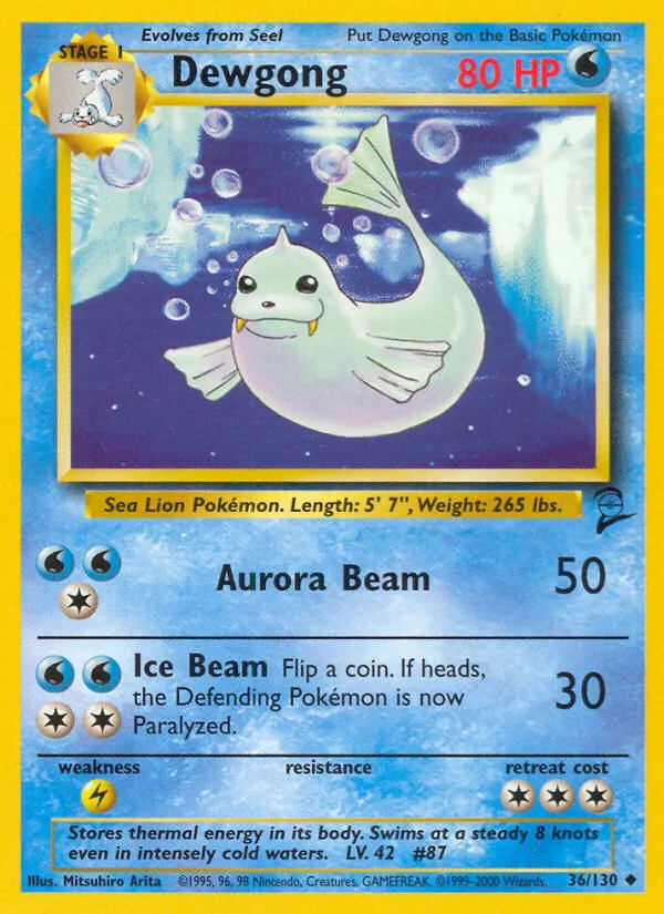 Dewgong card image
