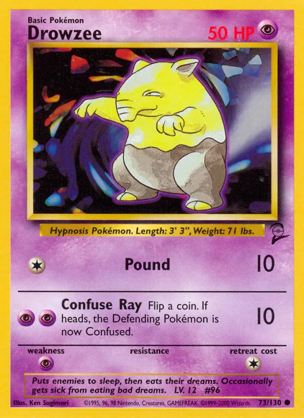Drowzee card image