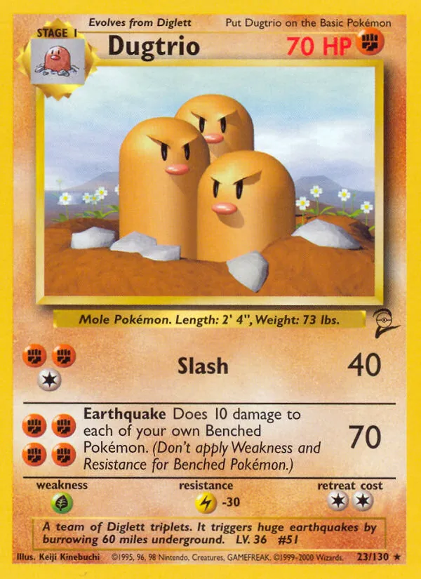 Dugtrio card image