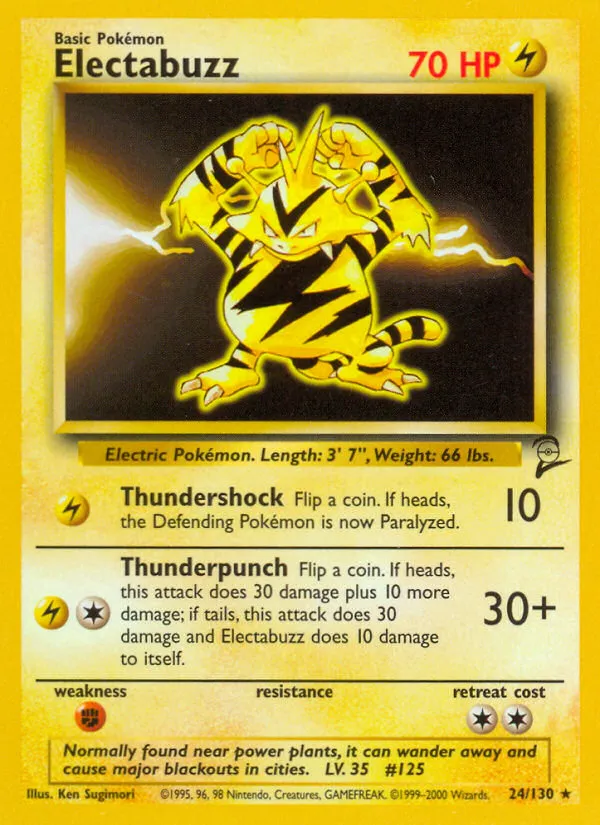 Electabuzz card image