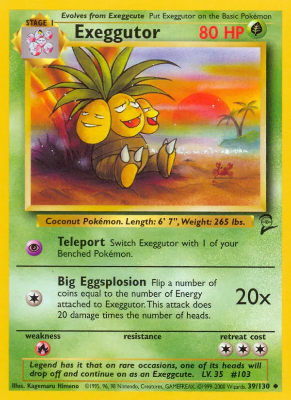 Exeggutor card image