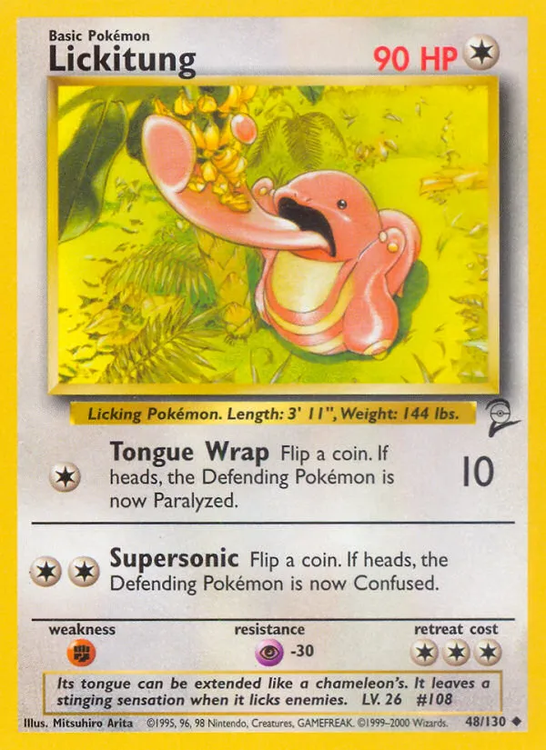 Lickitung card image