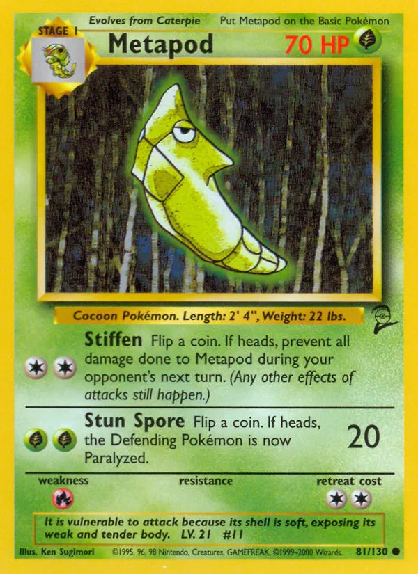 Metapod card image